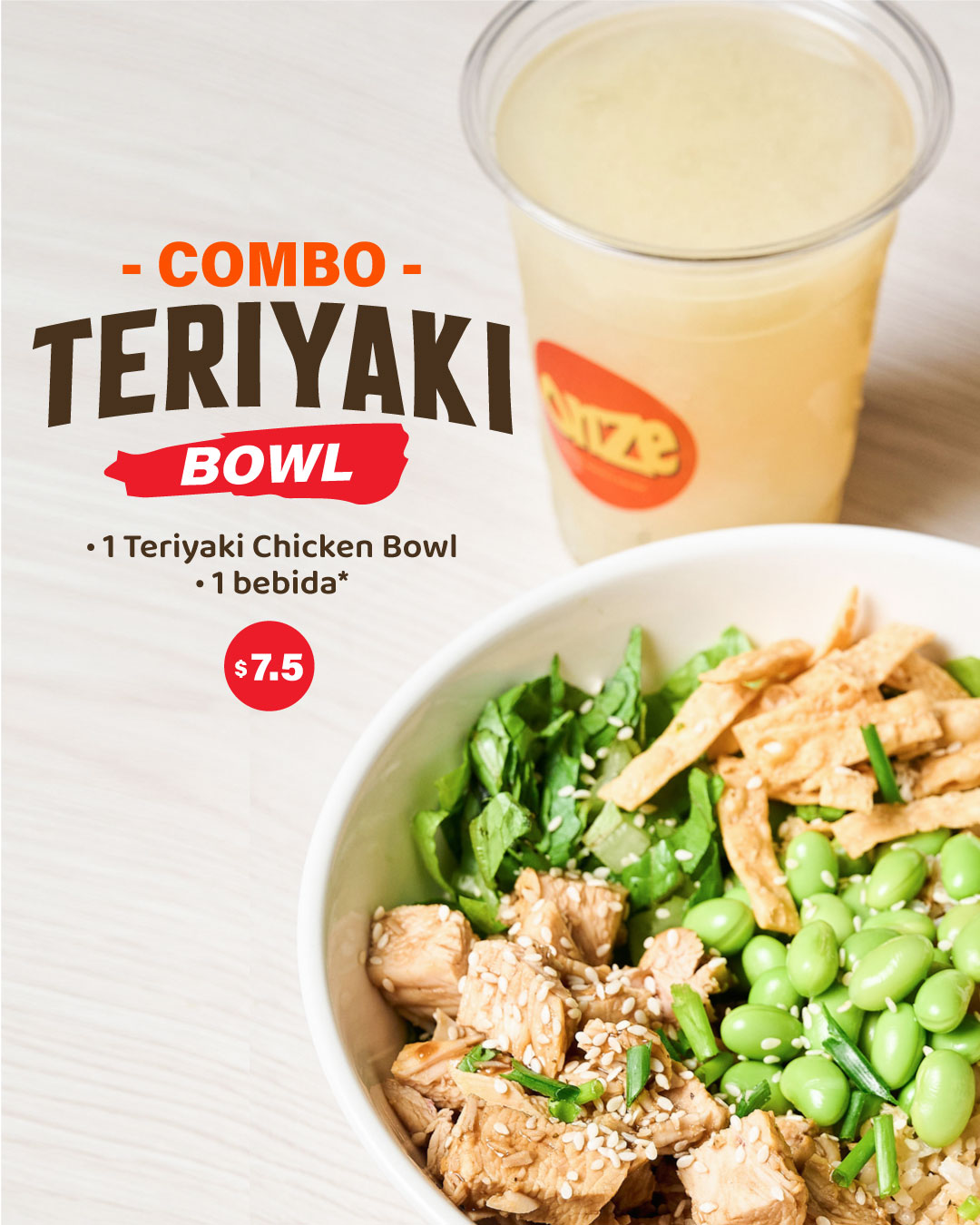 Combo Teriyaki Bowl