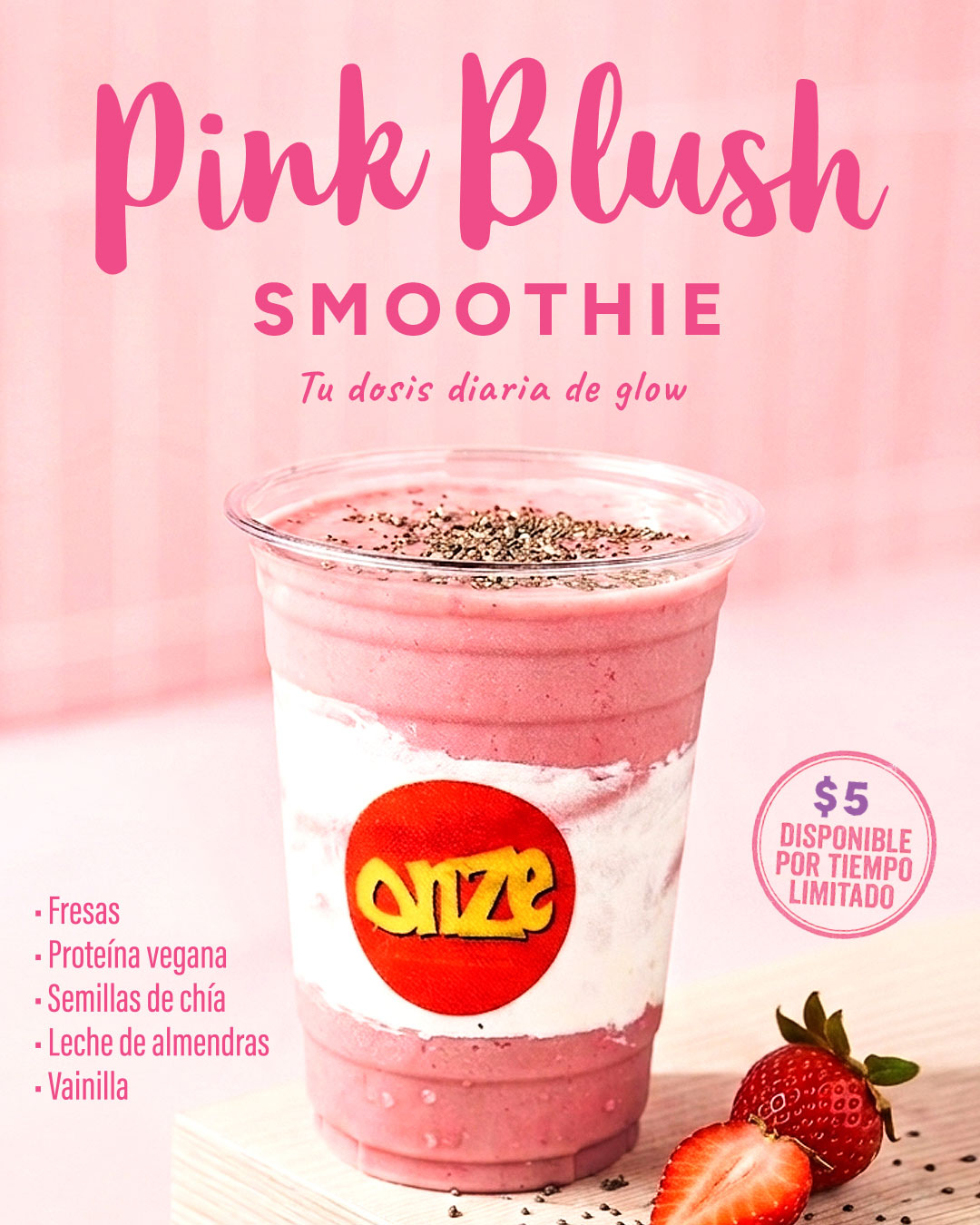 Pink Blush Smoothie